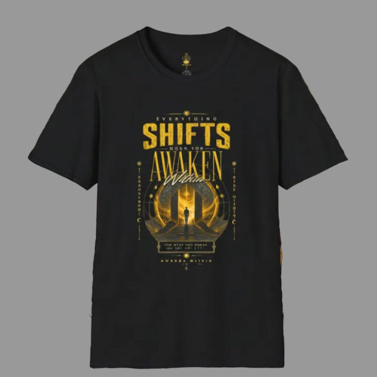 Shifts Awaken T-Shirt — Spiritual Awakening Graphic Tee