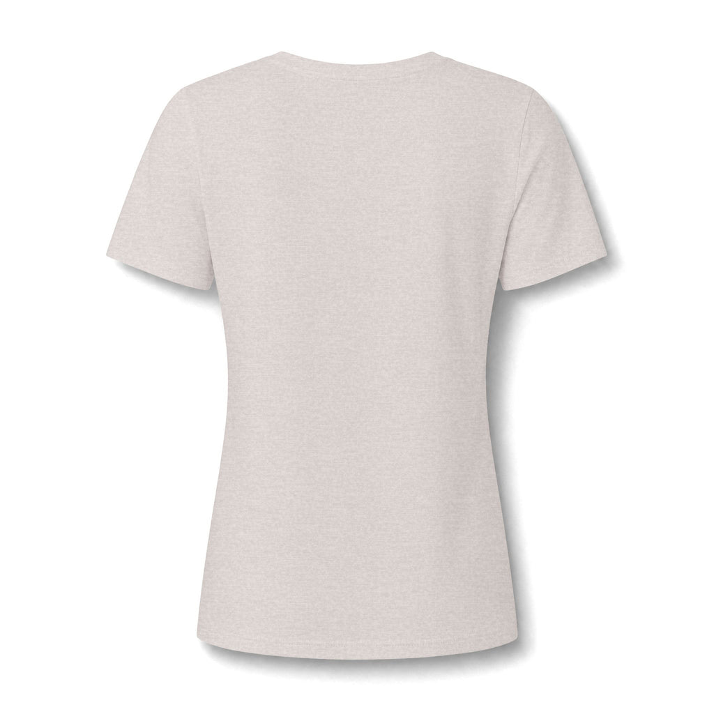 AWA Floral Crest V-Neck Tee