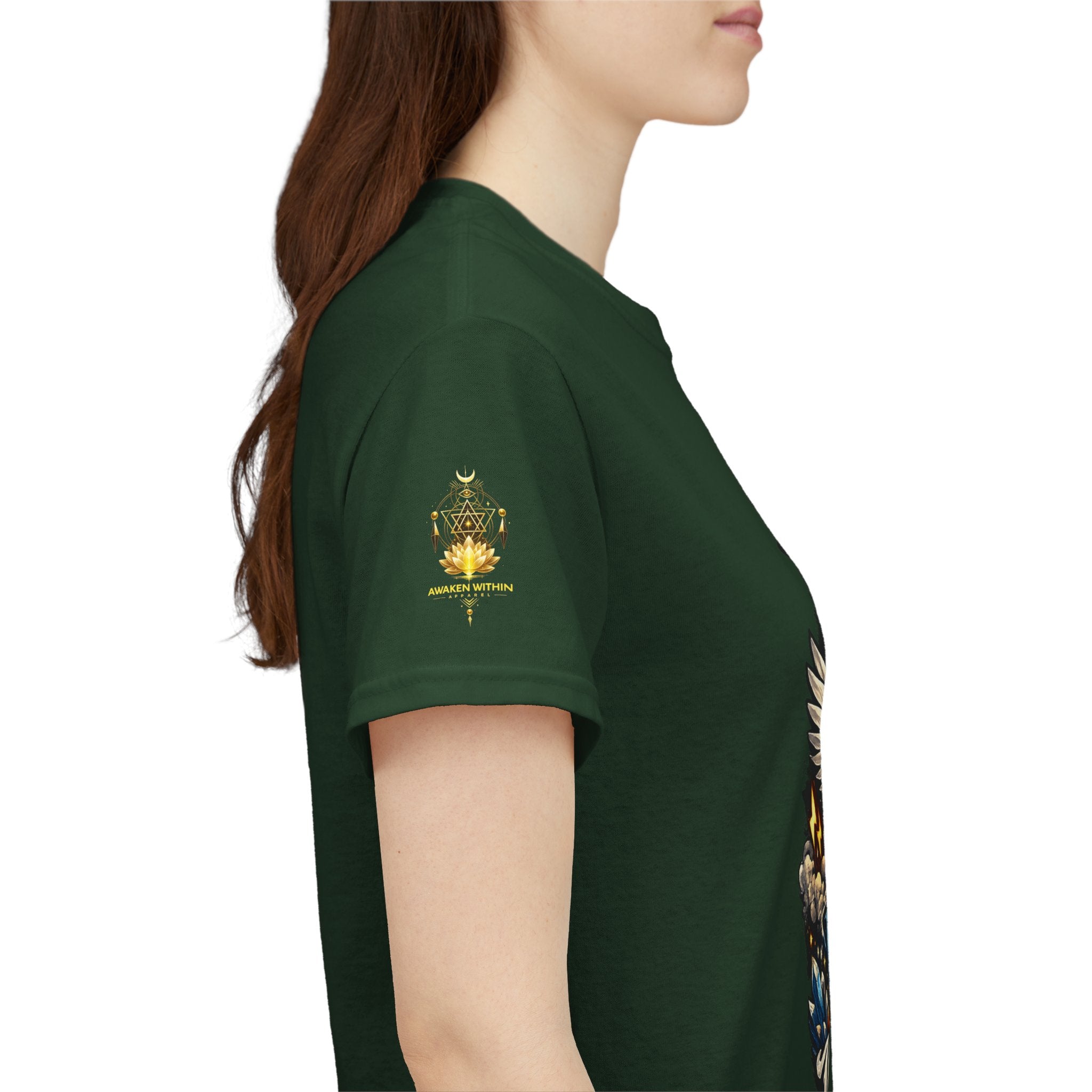 Everything I Need Already Lives Within Me Tee – Inspirational Eagle Graphic T-Shirt - Awaken Within Apparel