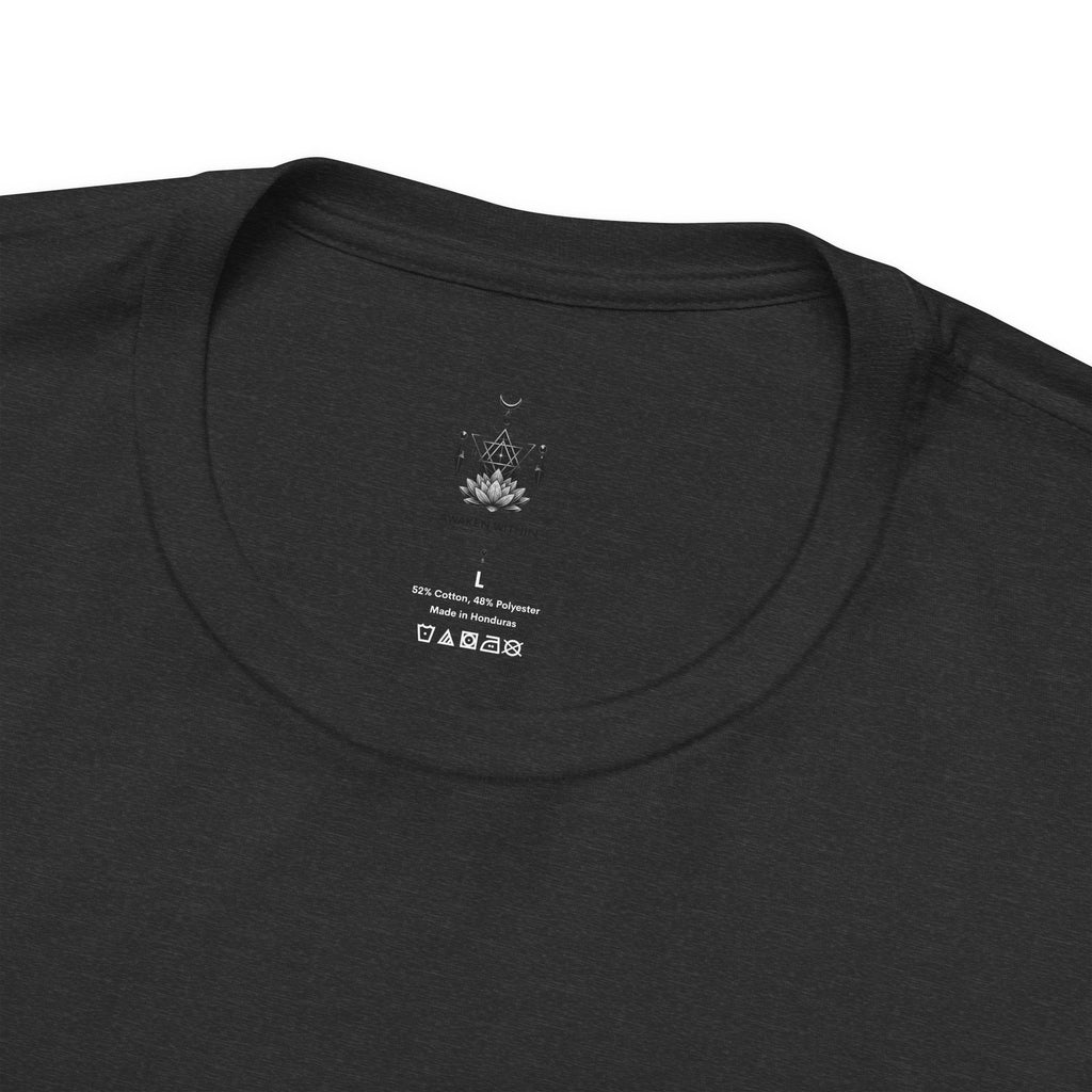 Circular “Wear What You’re Becoming” Tee — Minimal Graphic Short Sleeve