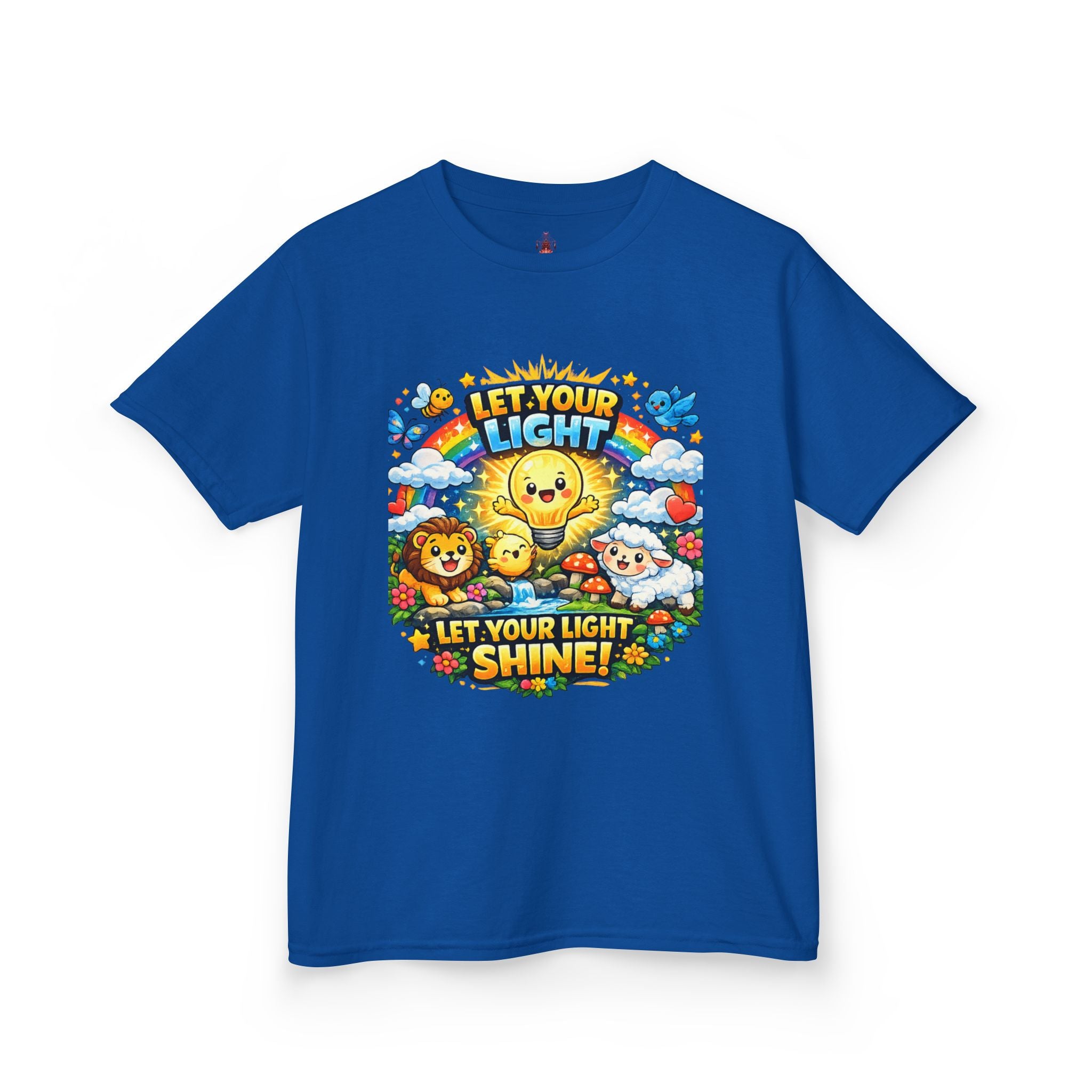 'Let Your Light Shine' Kids Sunshine Graphic T-Shirt