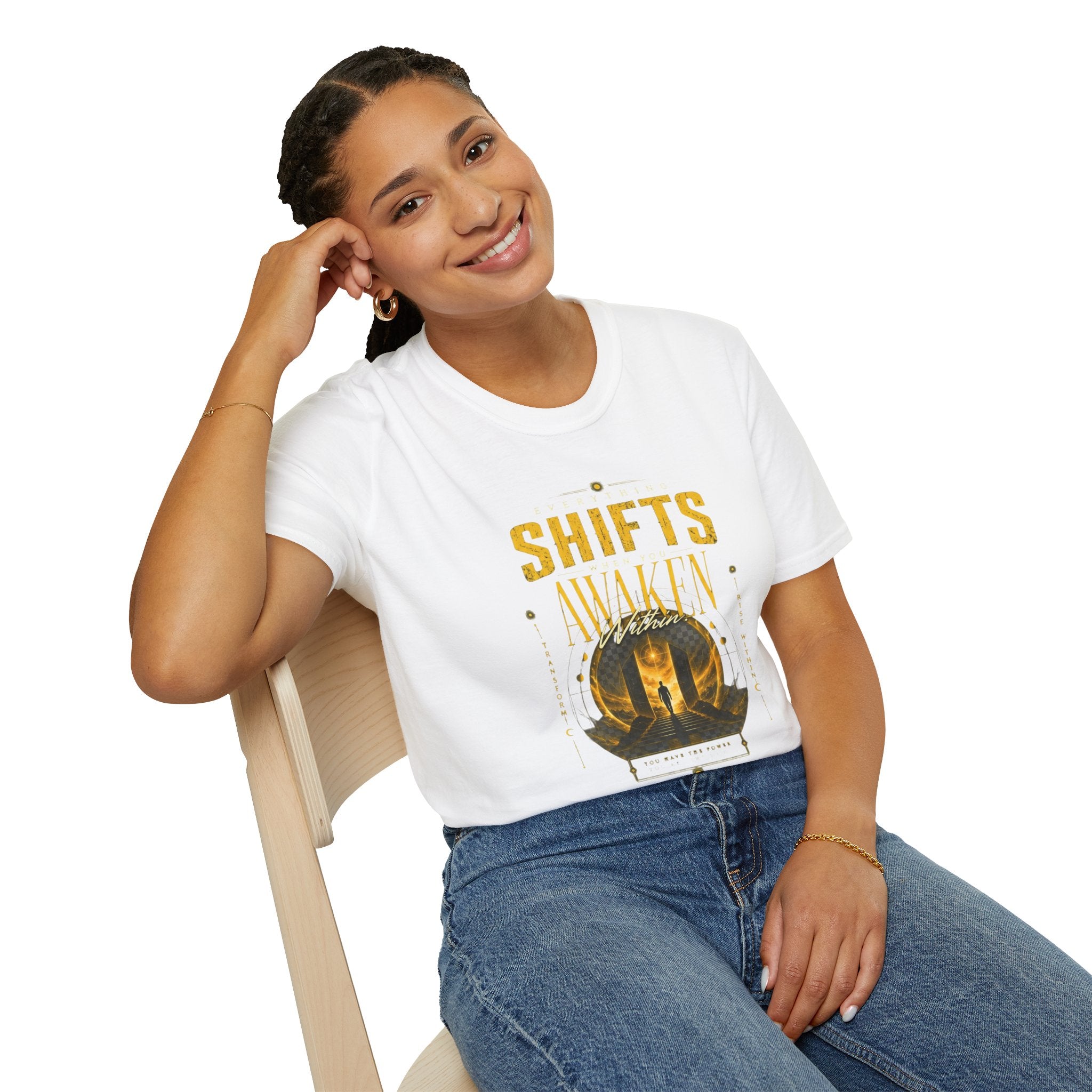 Shifts Awaken T-Shirt — Spiritual Awakening Graphic Tee - Awaken Within Apparel
