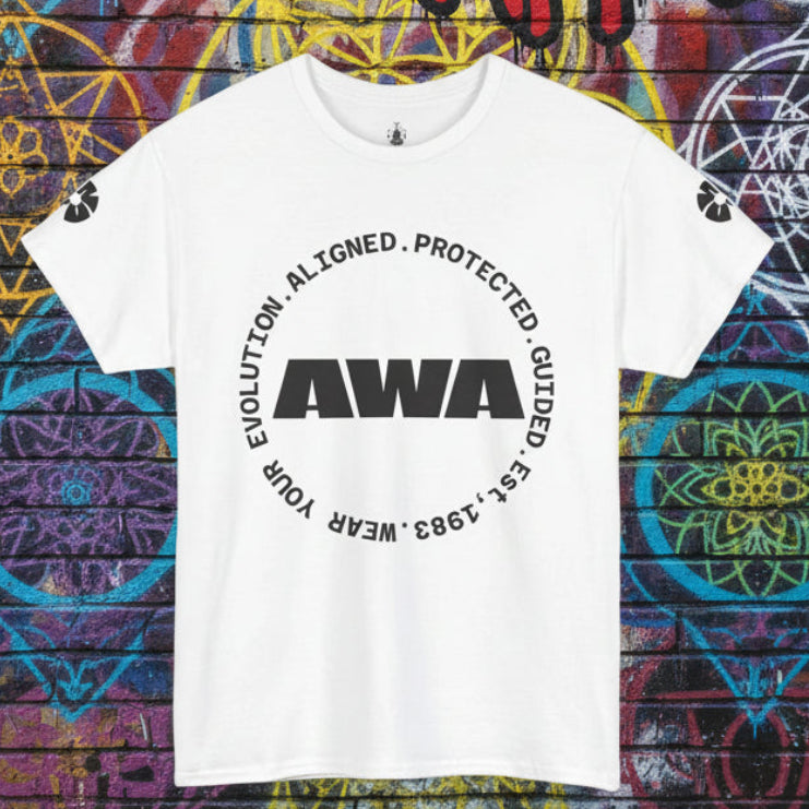 AWA Logo Tee — Minimalist Graphic Cotton T-Shirt - Awaken Within Apparel