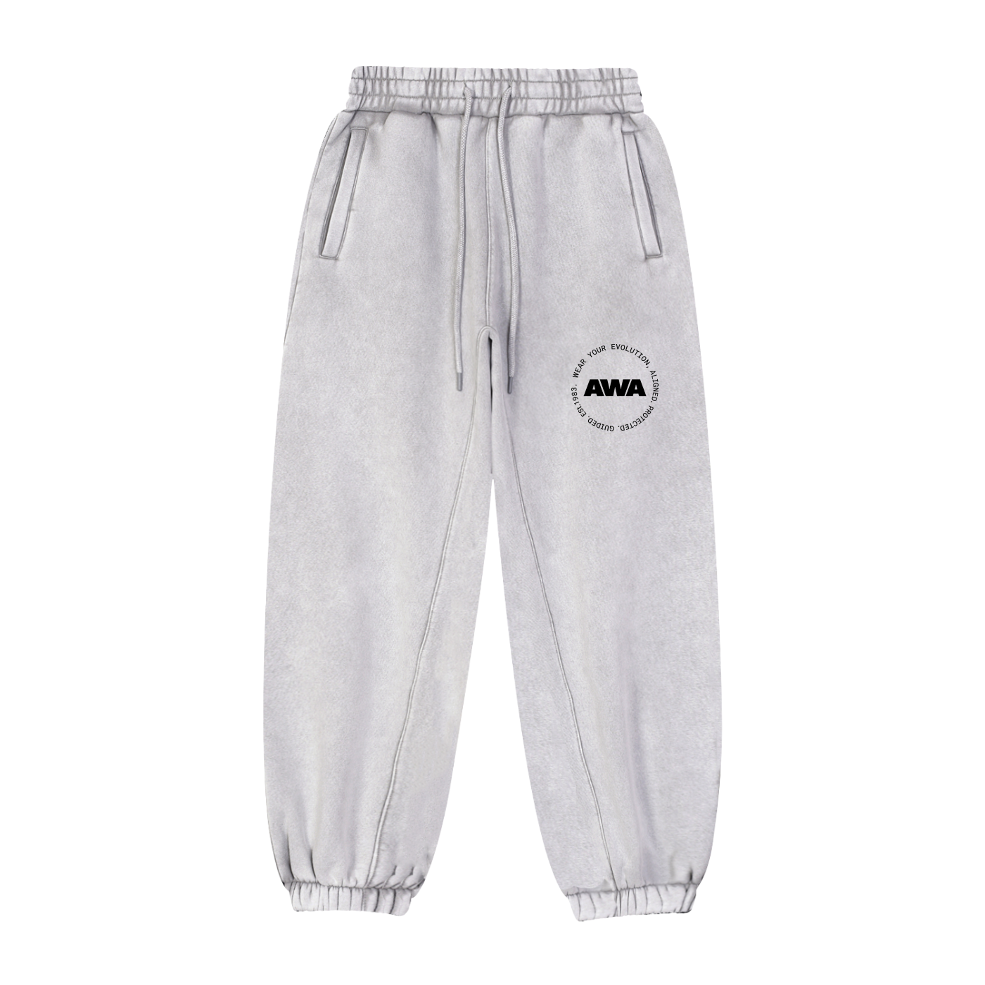 AWA Logo Fleeced Jogger Sweatpants
