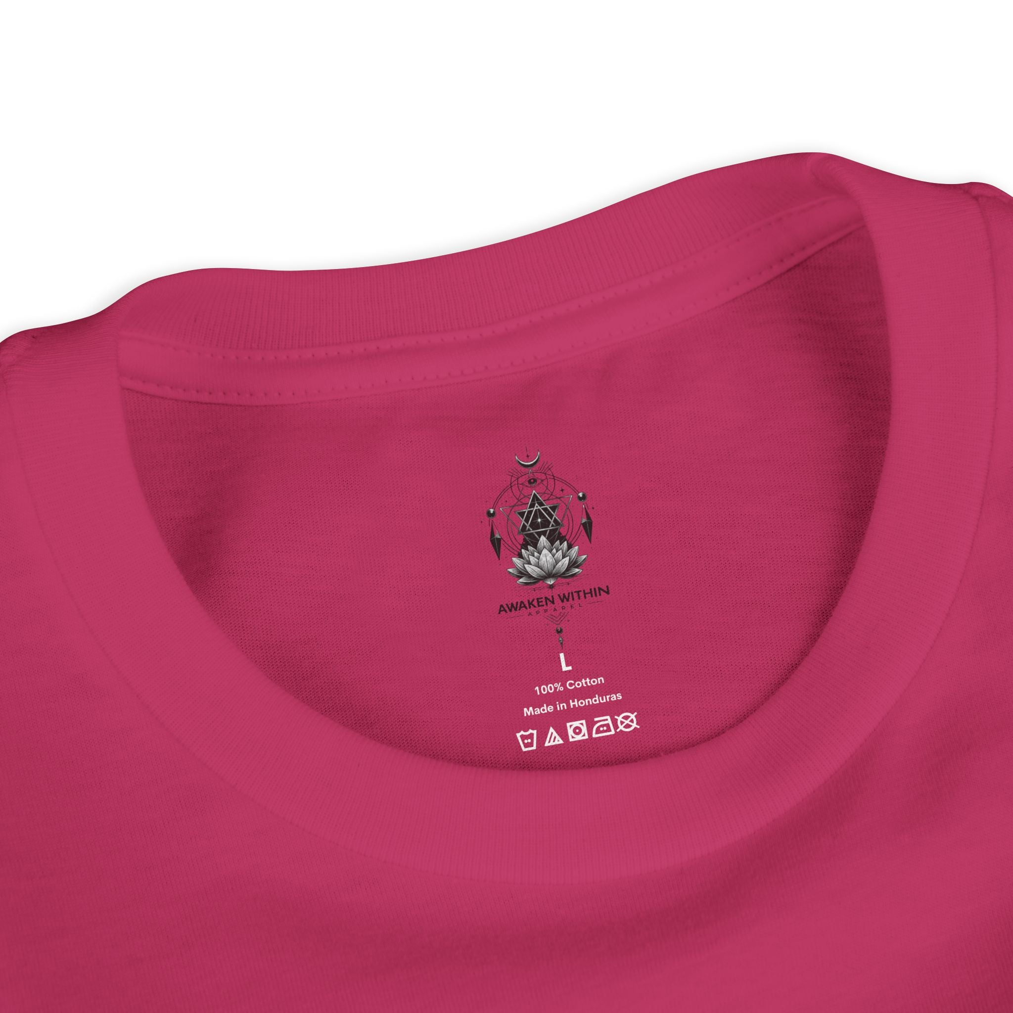 Youth Tee — "Awaken Within" Lotus Front & "It's a New Day" Back Inspirational Shirt