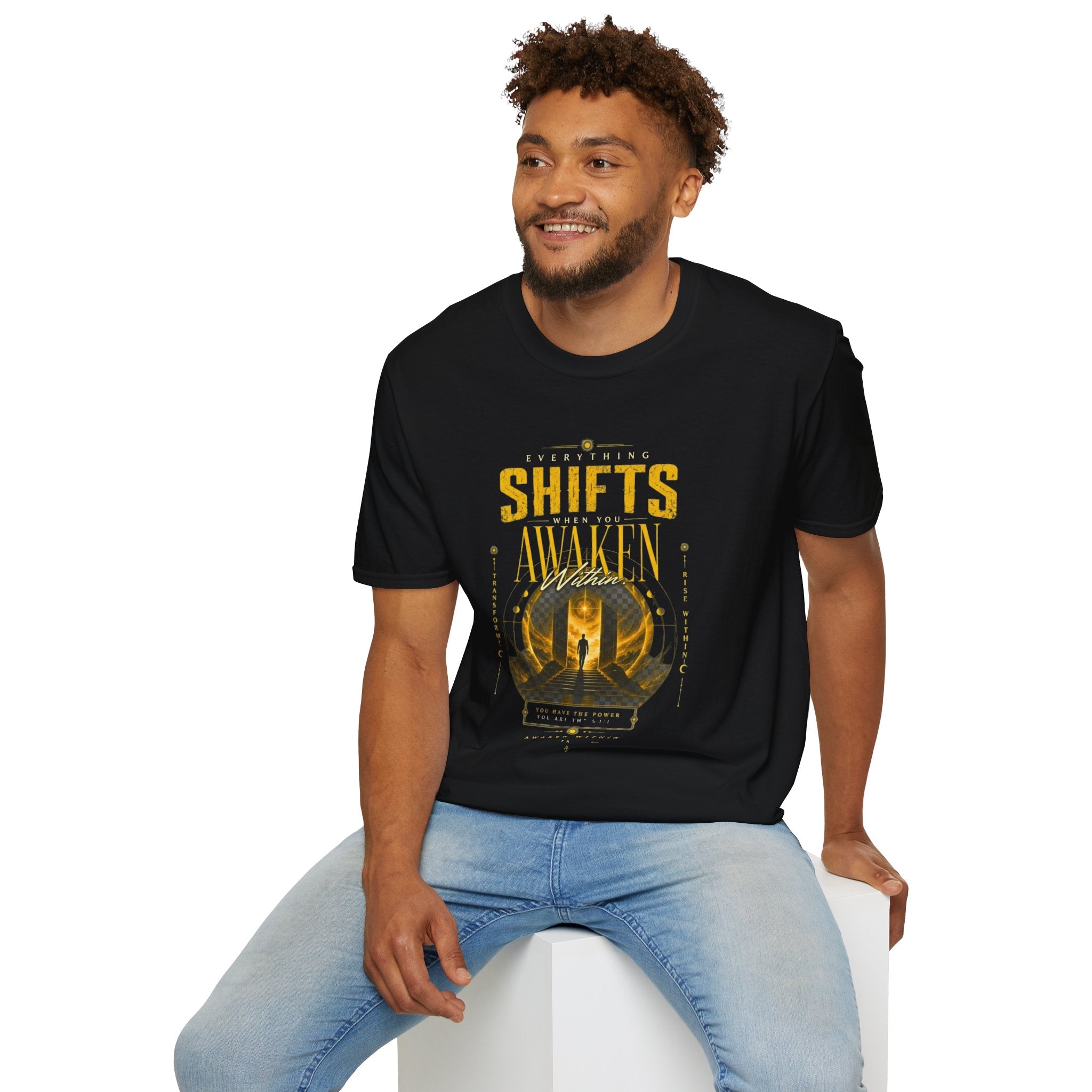Shifts Awaken T-Shirt — Spiritual Awakening Graphic Tee - Awaken Within Apparel