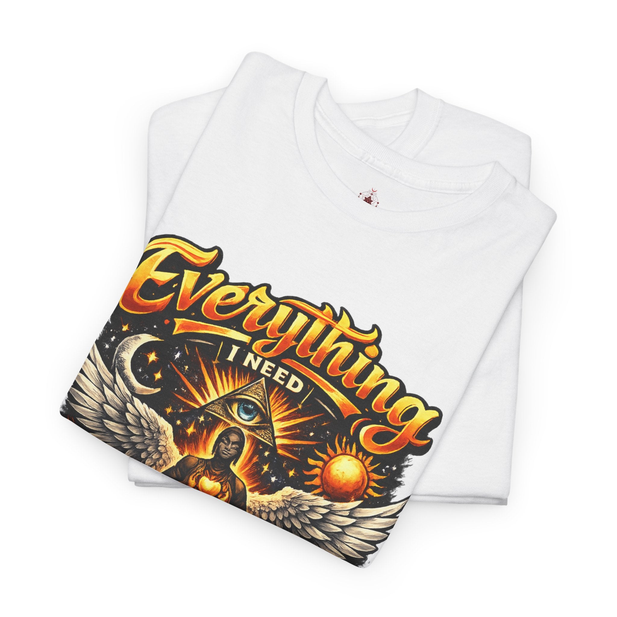 Everything I Need Already Lives Within Me Tee – Inspirational Eagle Graphic T-Shirt - Awaken Within Apparel