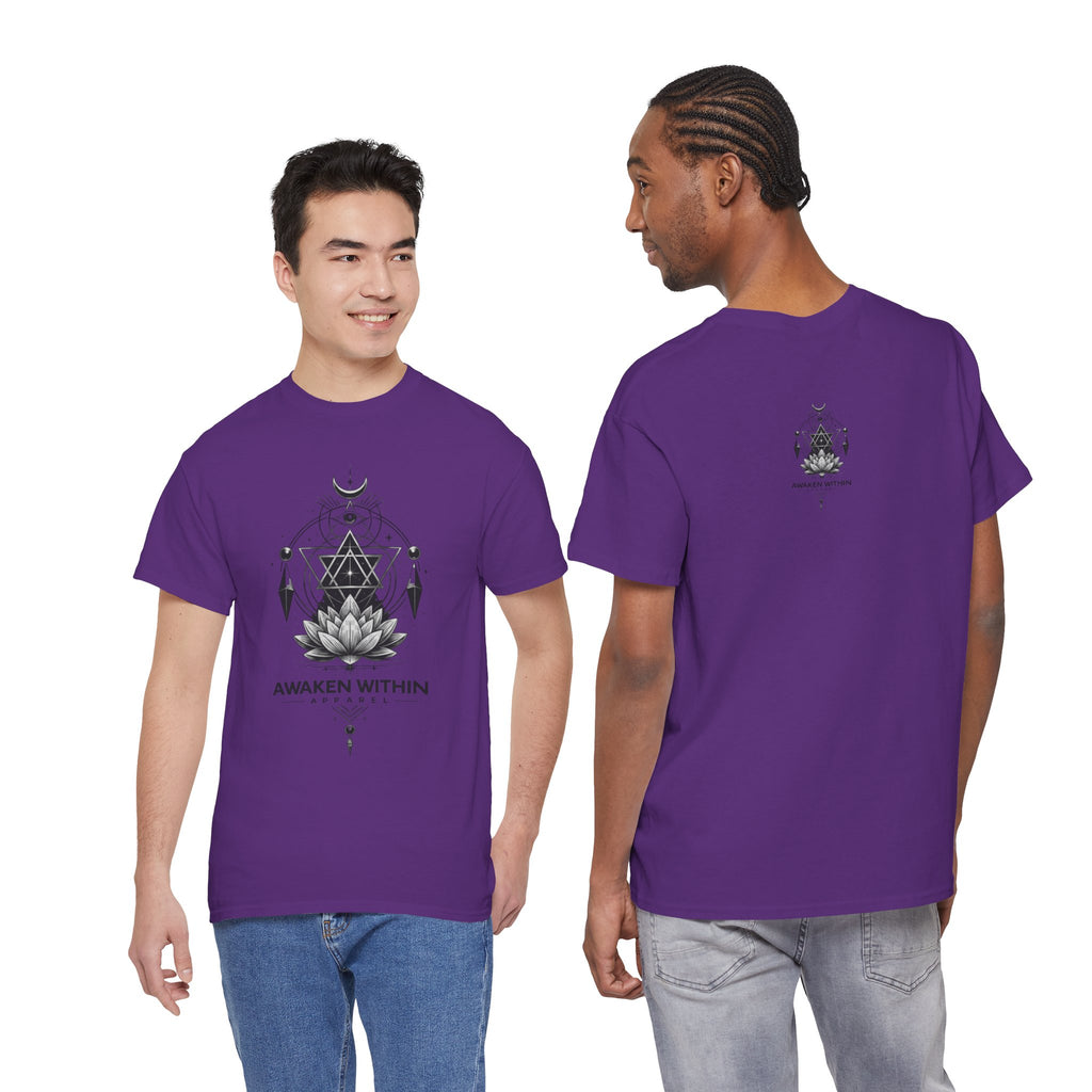 Lotus Tee — Spiritual Geometry T-Shirt