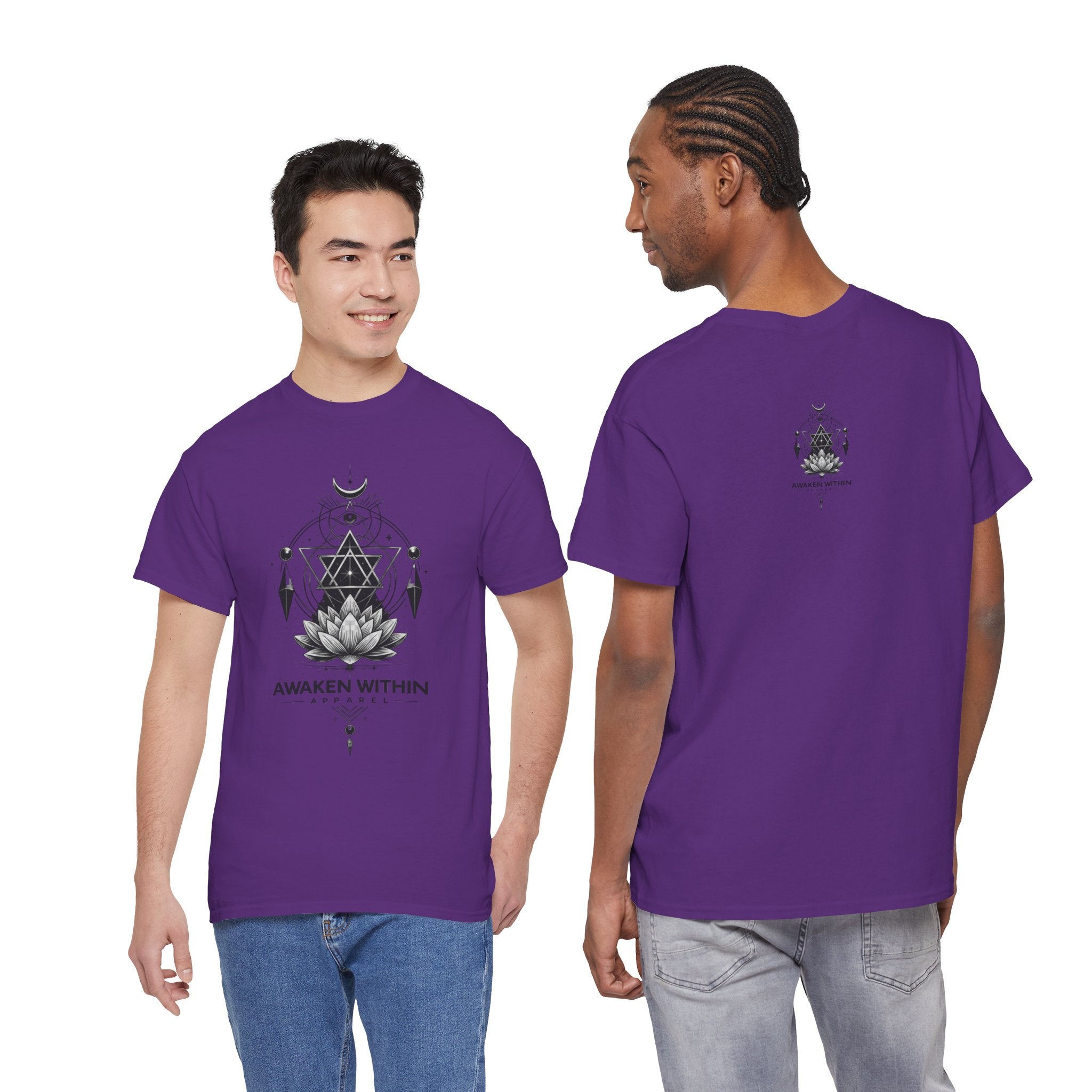Lotus Tee — Spiritual Geometry T-Shirt