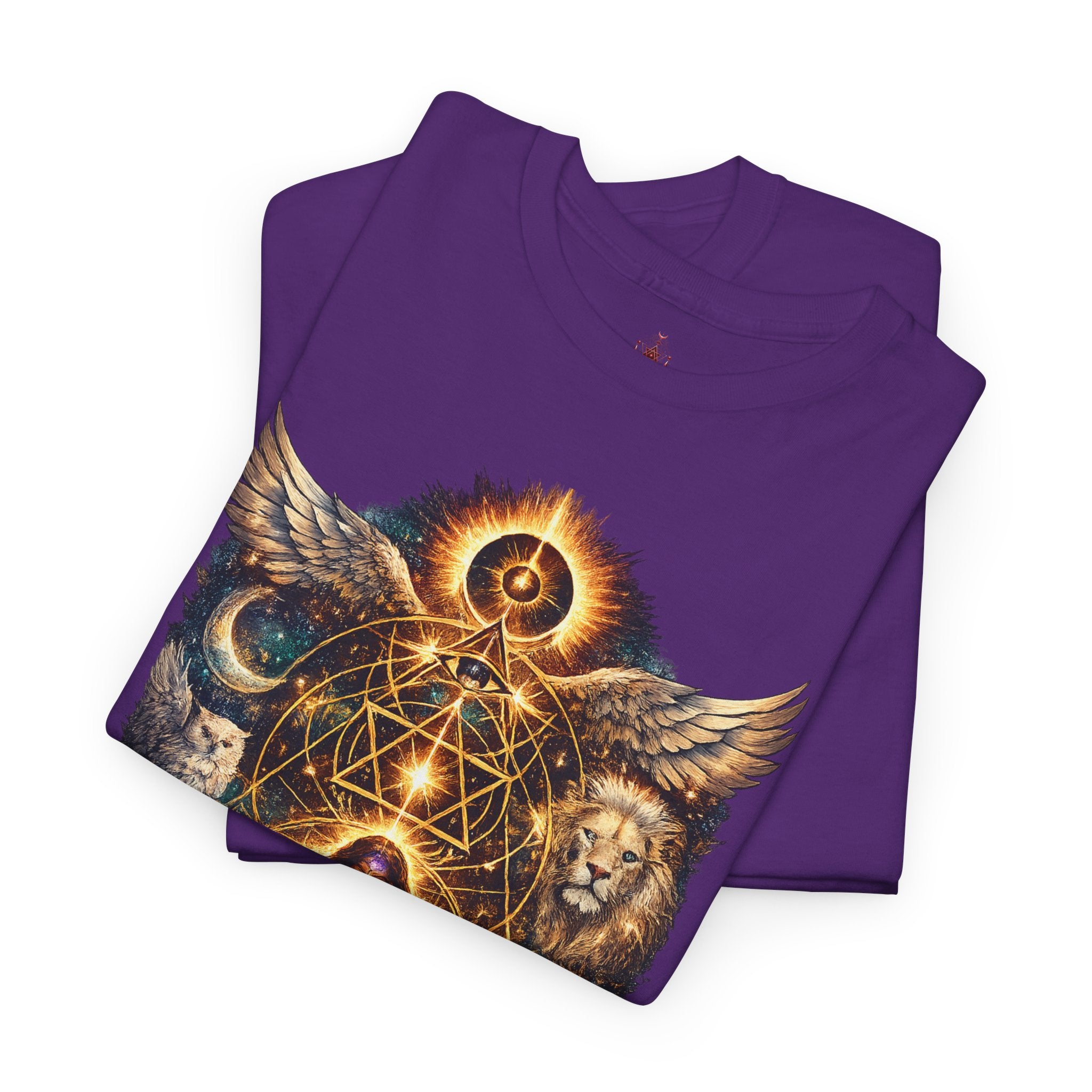 'Anchored, Protected, Guided' Sacred Geometry T-Shirt