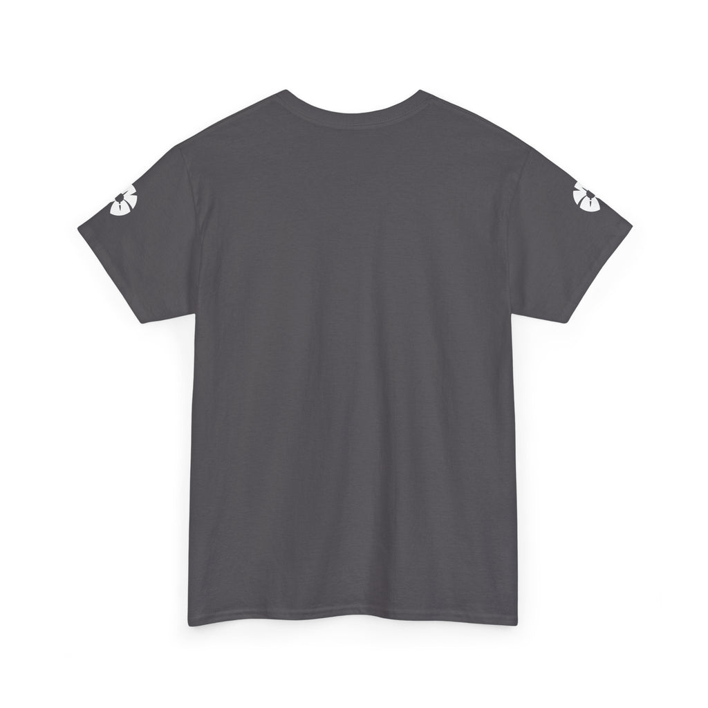 AWA Circle Logo Tee — Bold Black Graphic T‑Shirt with 'AWA' Emblem