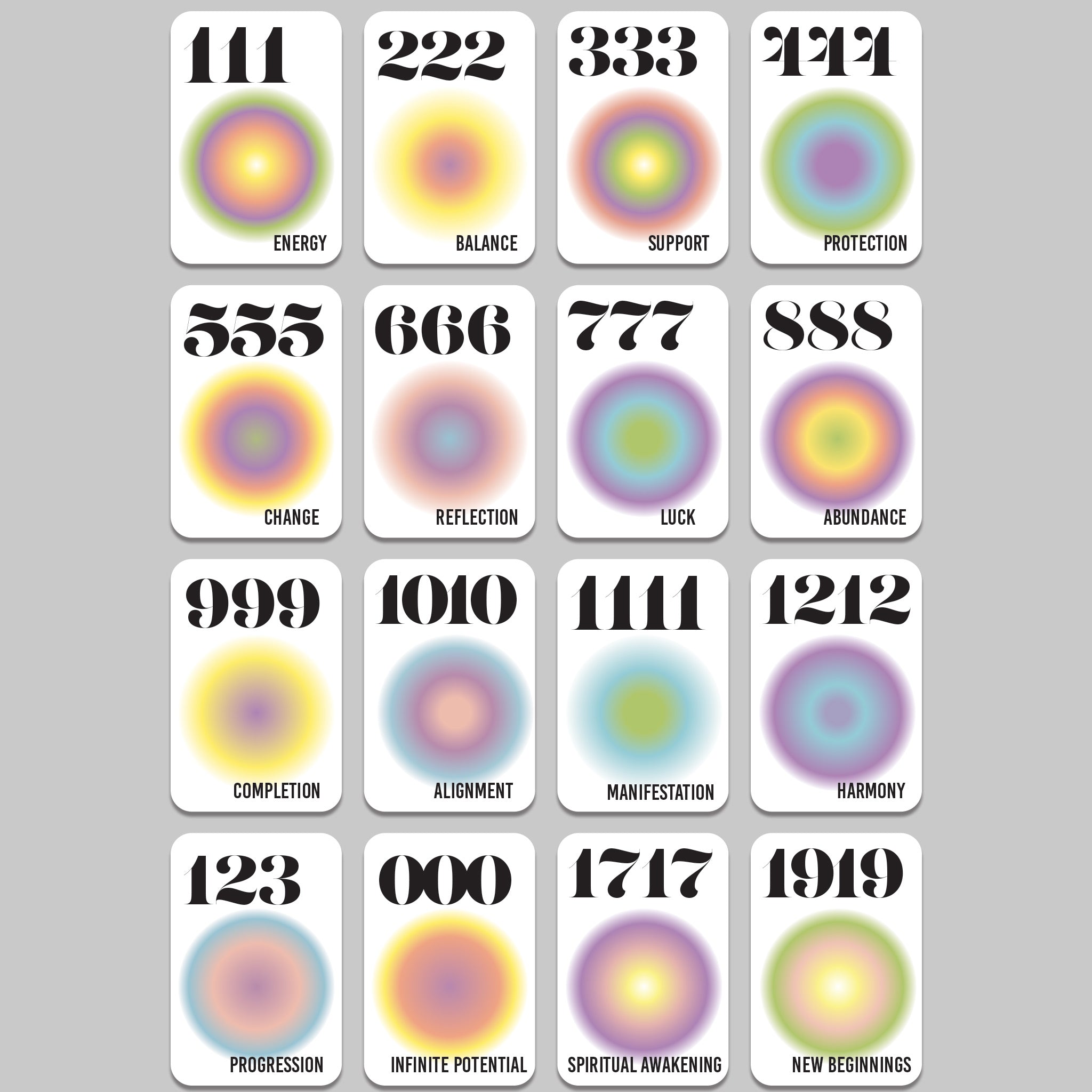 Angel Numbers Oracle Deck