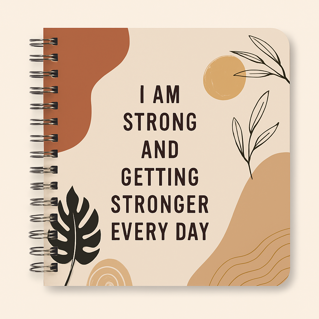Positive Affirmation Journal — Daily Mindfulness & Reflection Notebook