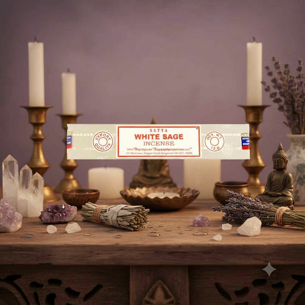 White Sage Satya Incense - Purify and Refresh Your Space