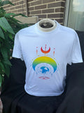 Balancing Crew Neck Cotton T-Shirt