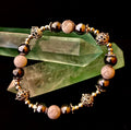 Calm & Comfort Pain Relief Bracelet – Howlite, Hematite & Terahertz