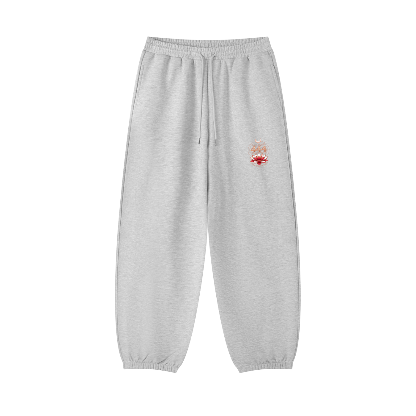 444 Logo Essential Jogger Sweatpants – Women's Spiritual Streetwear | Awaken Within Apparel