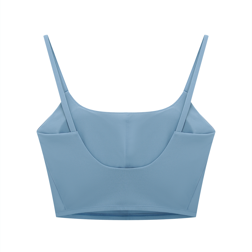 Awaken Within Apparel Lotus Logo- Women's Solid Color Sports Bra