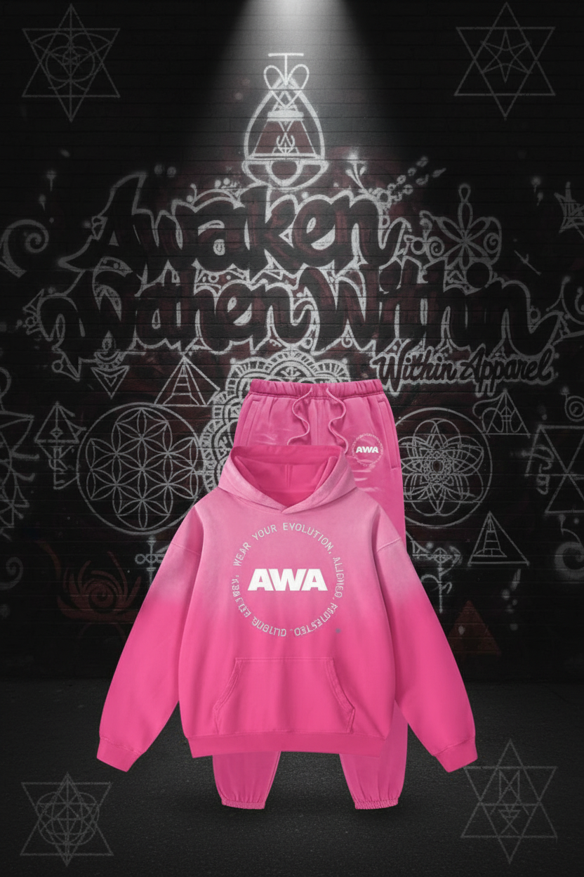 AWA Pink Matching Set – Dark Studio