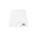 Awaken Within Apparel Lotus Logo- Women's High-Waisted Biker Shorts