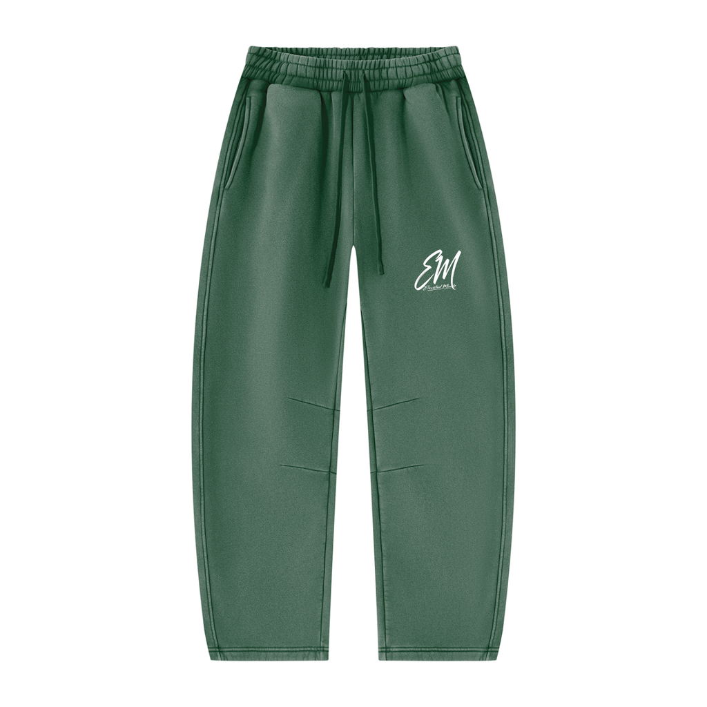 EM Vintage Wash Barrel Leg Fleece Sweatpants Vol. 2 — Unisex Streetwear