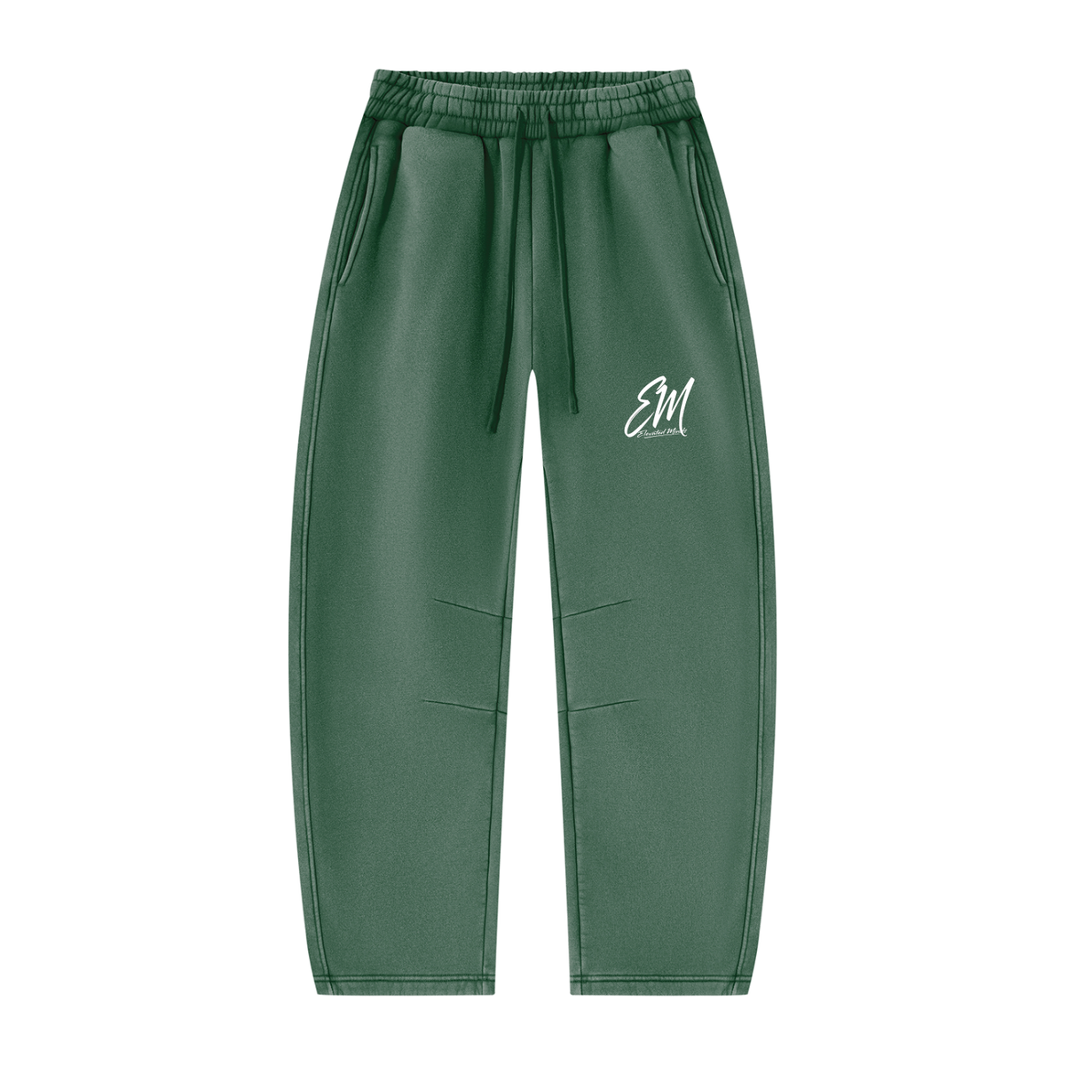 EM Vintage Wash Barrel Leg Fleece Sweatpants Vol. 2 — Unisex Streetwear