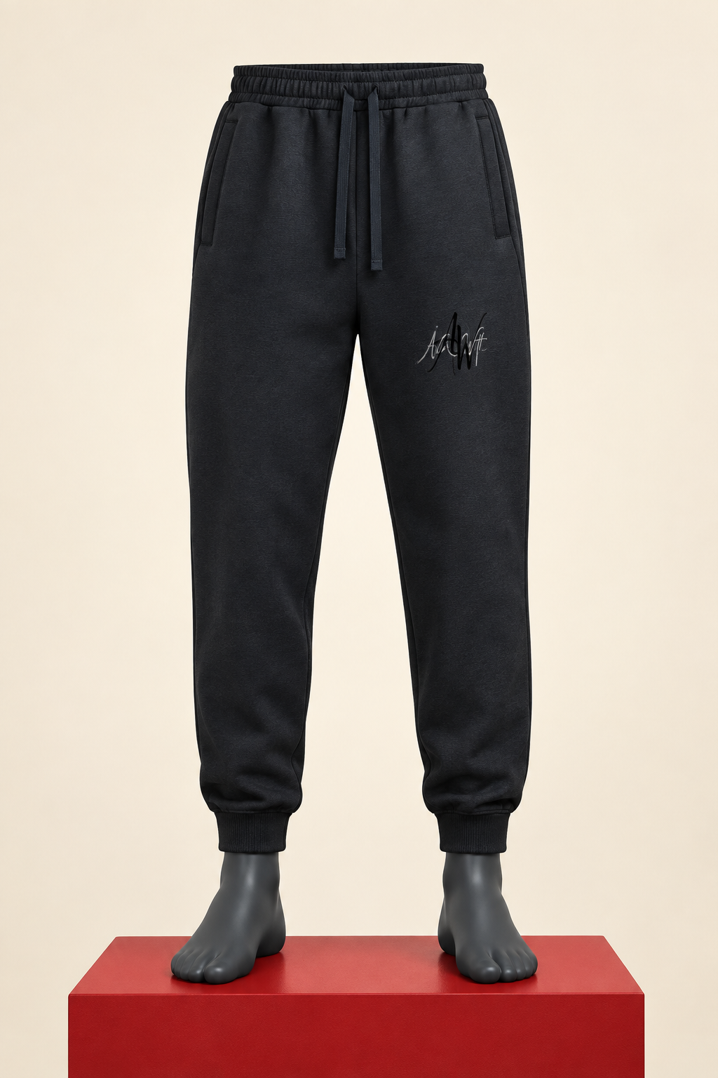 Charcoal AWA joggers campaign image
