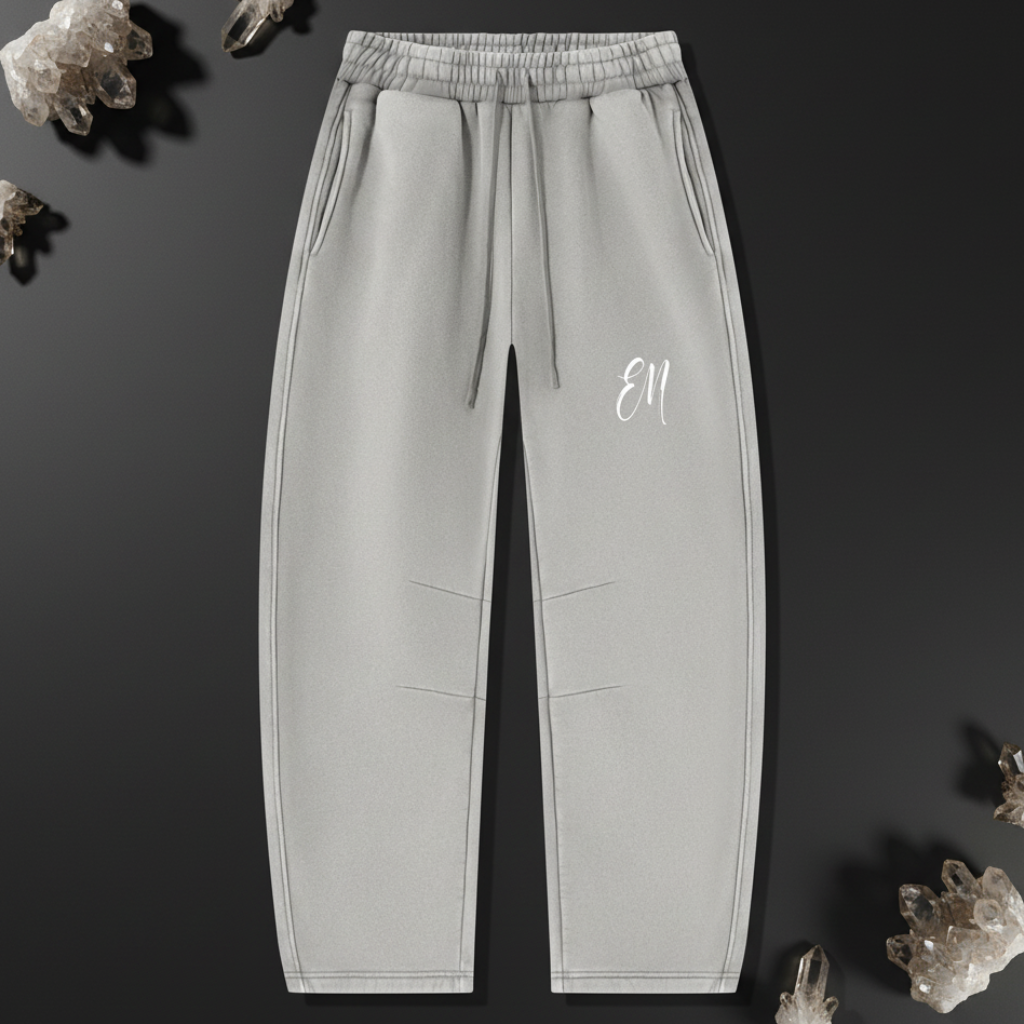 Dark crystal flat-lay joggers