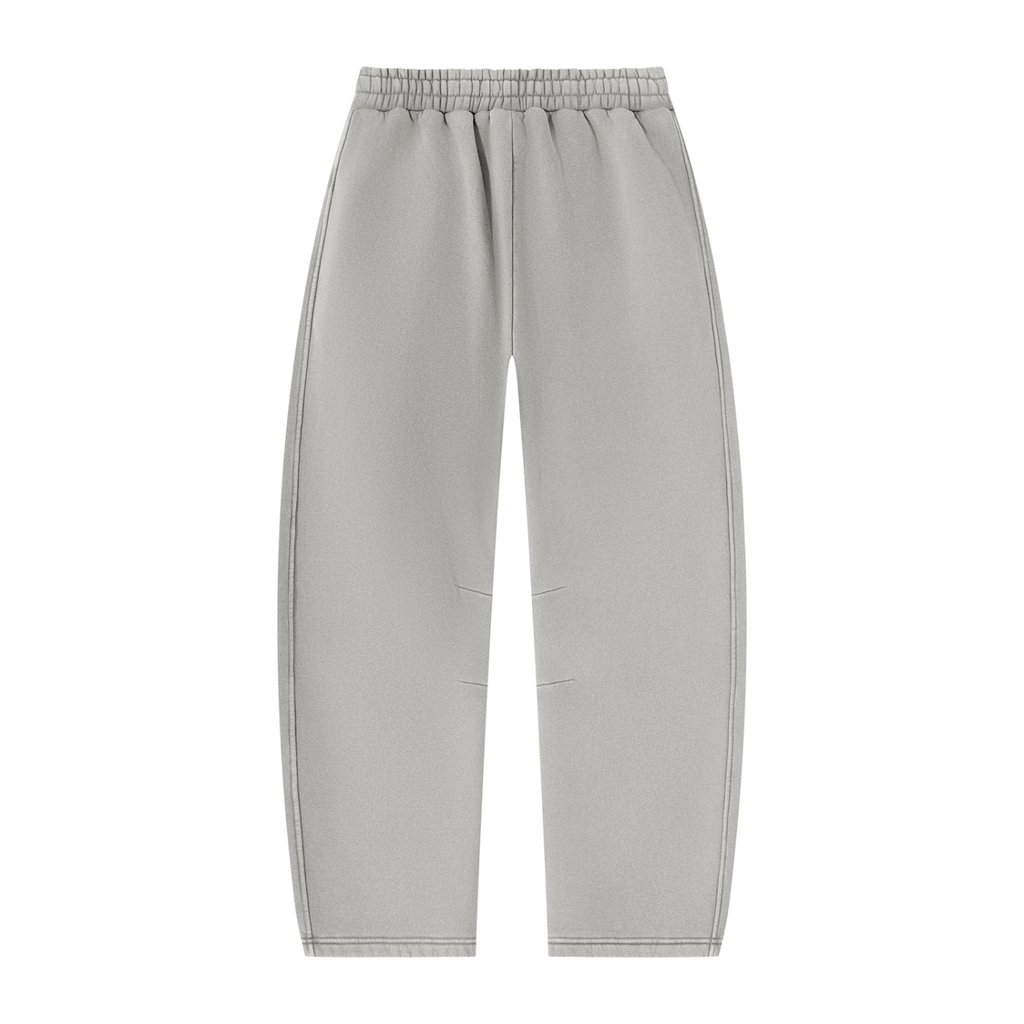 EM Vintage Wash Barrel Leg Fleece Sweatpants — Unisex Streetwear