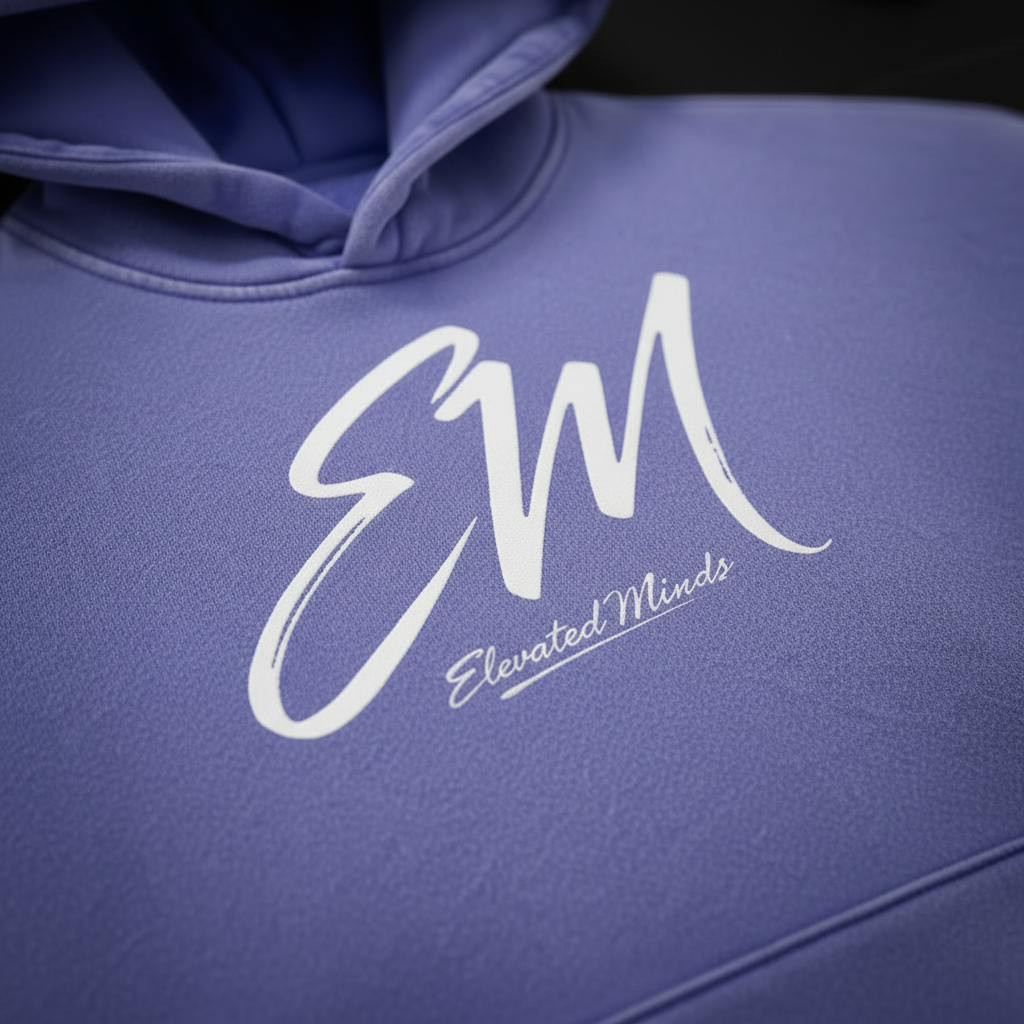 Elevated Minds chest-branding macro