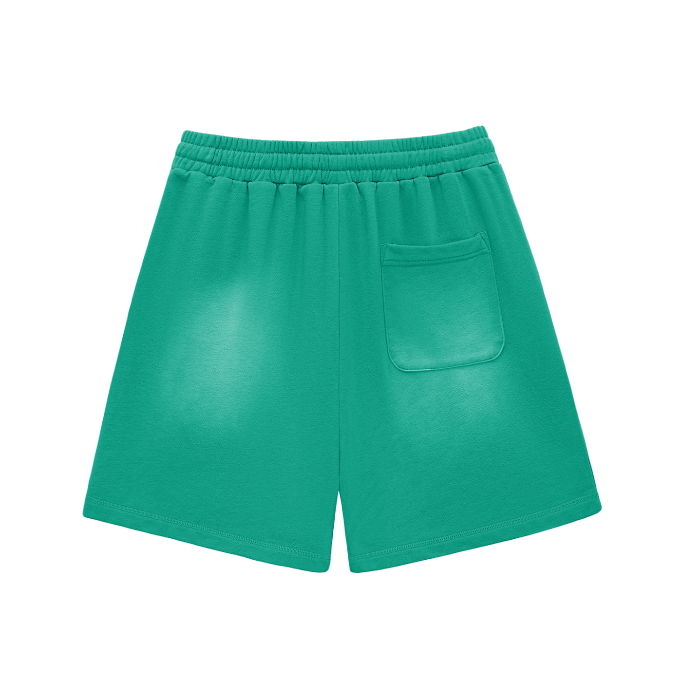 Awaken Within Apparel Lotus Flower- Sun Fade Raw Edge Cotton Shorts