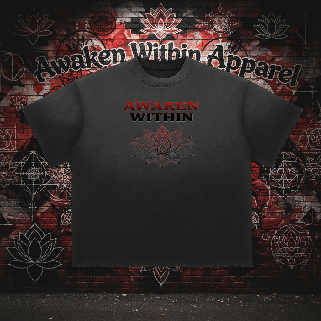 Awaken Within Lotus Set - Tee front view