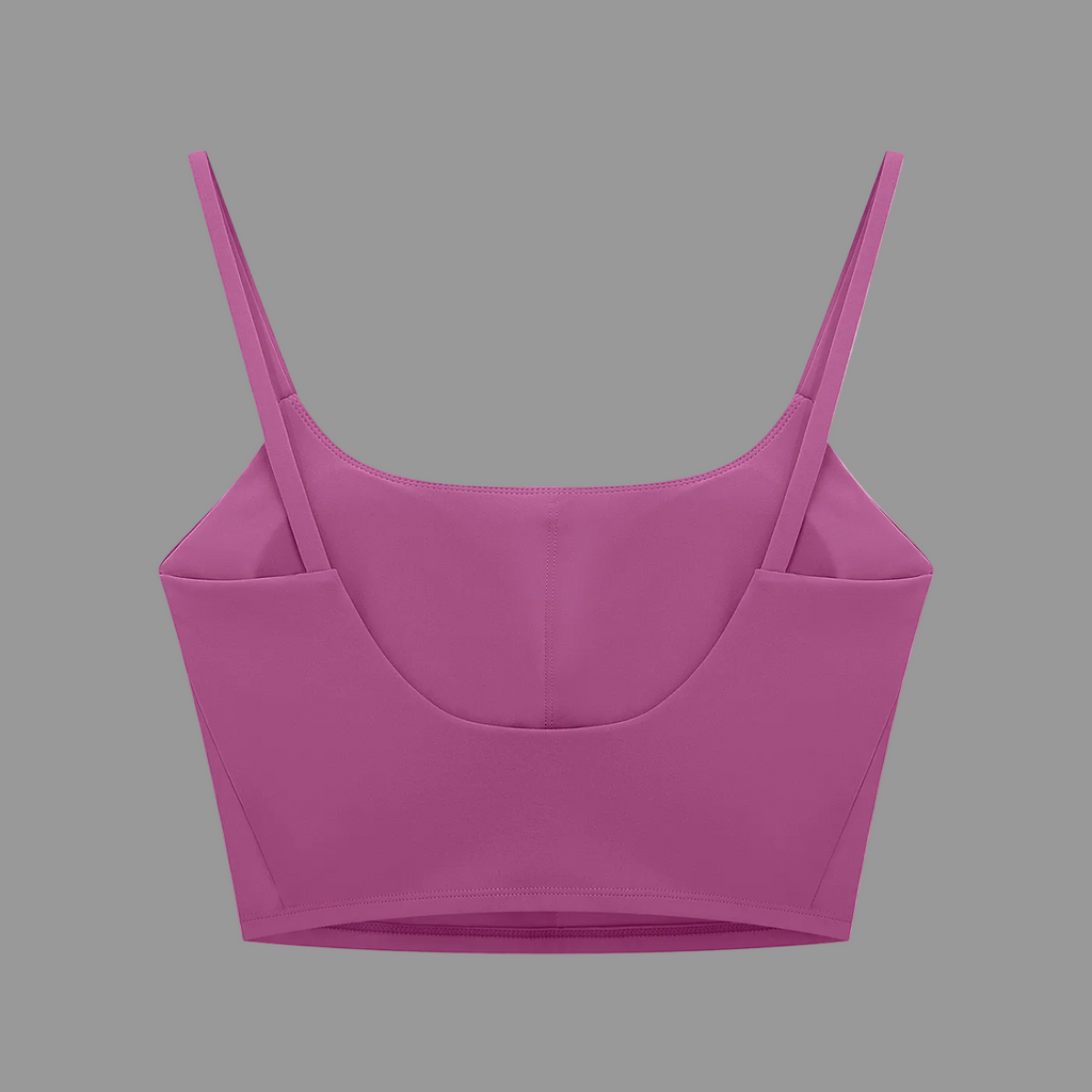 Awaken Within Apparel Lotus Logo- Women's Solid Color Sports Bra