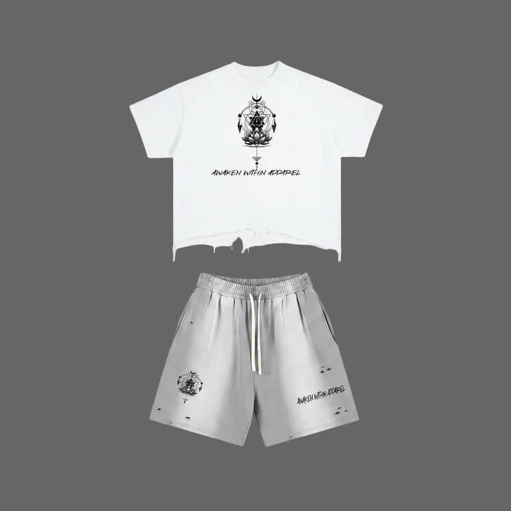 Flat Lay - Shirt & Shorts Set