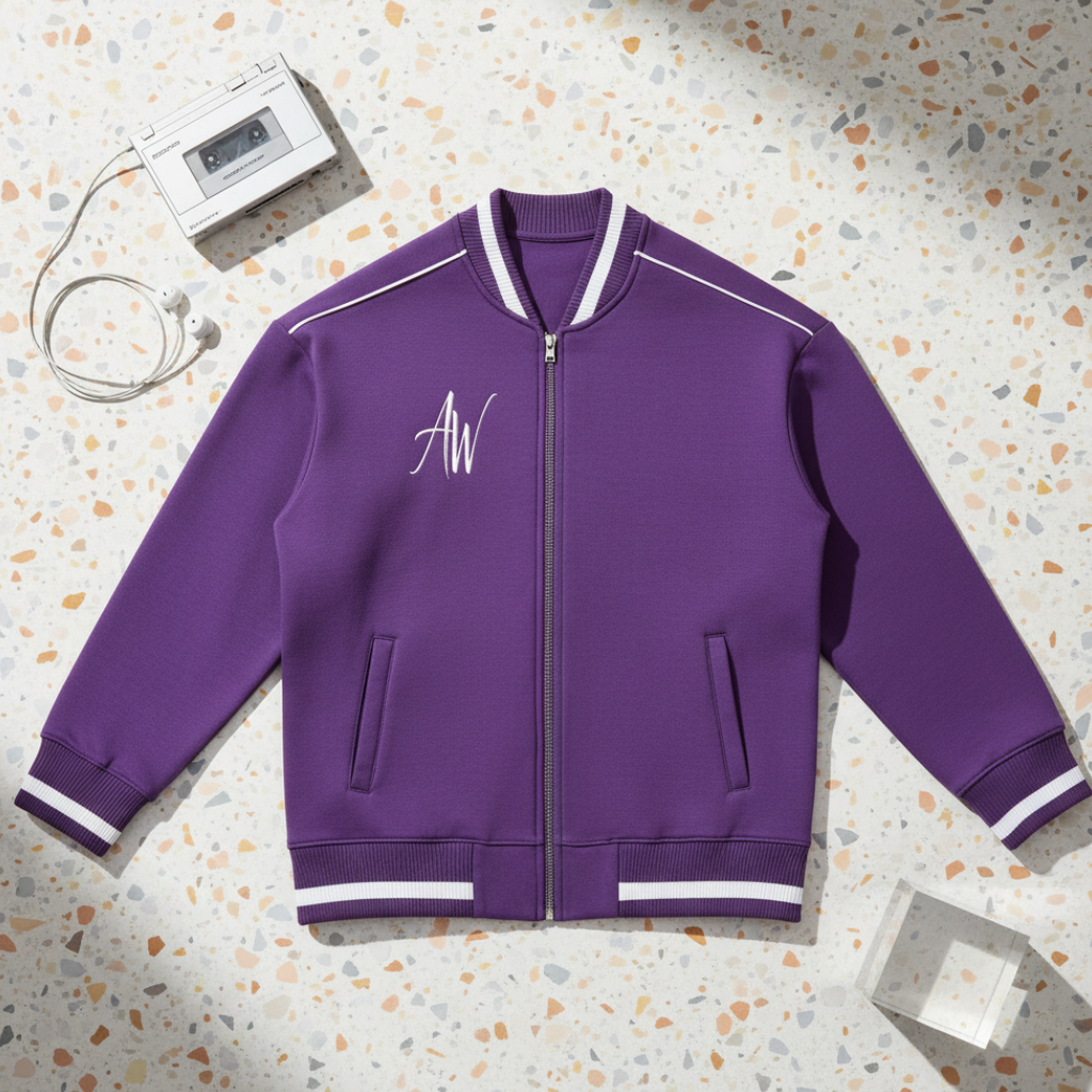 Front flat-lay with cassette and headphones
