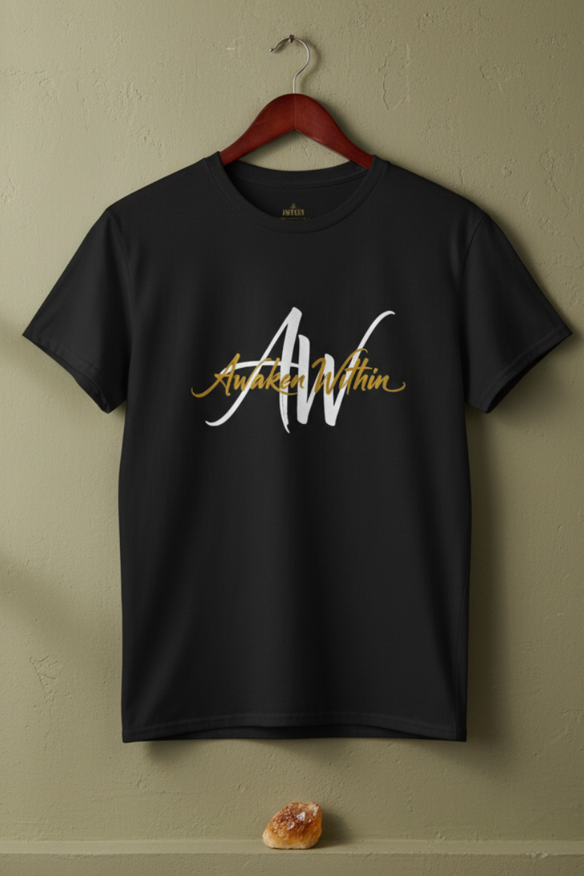 Hanging black tee