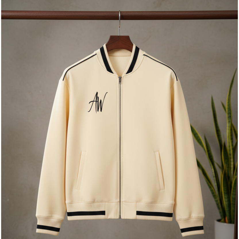Hanging cream jacket