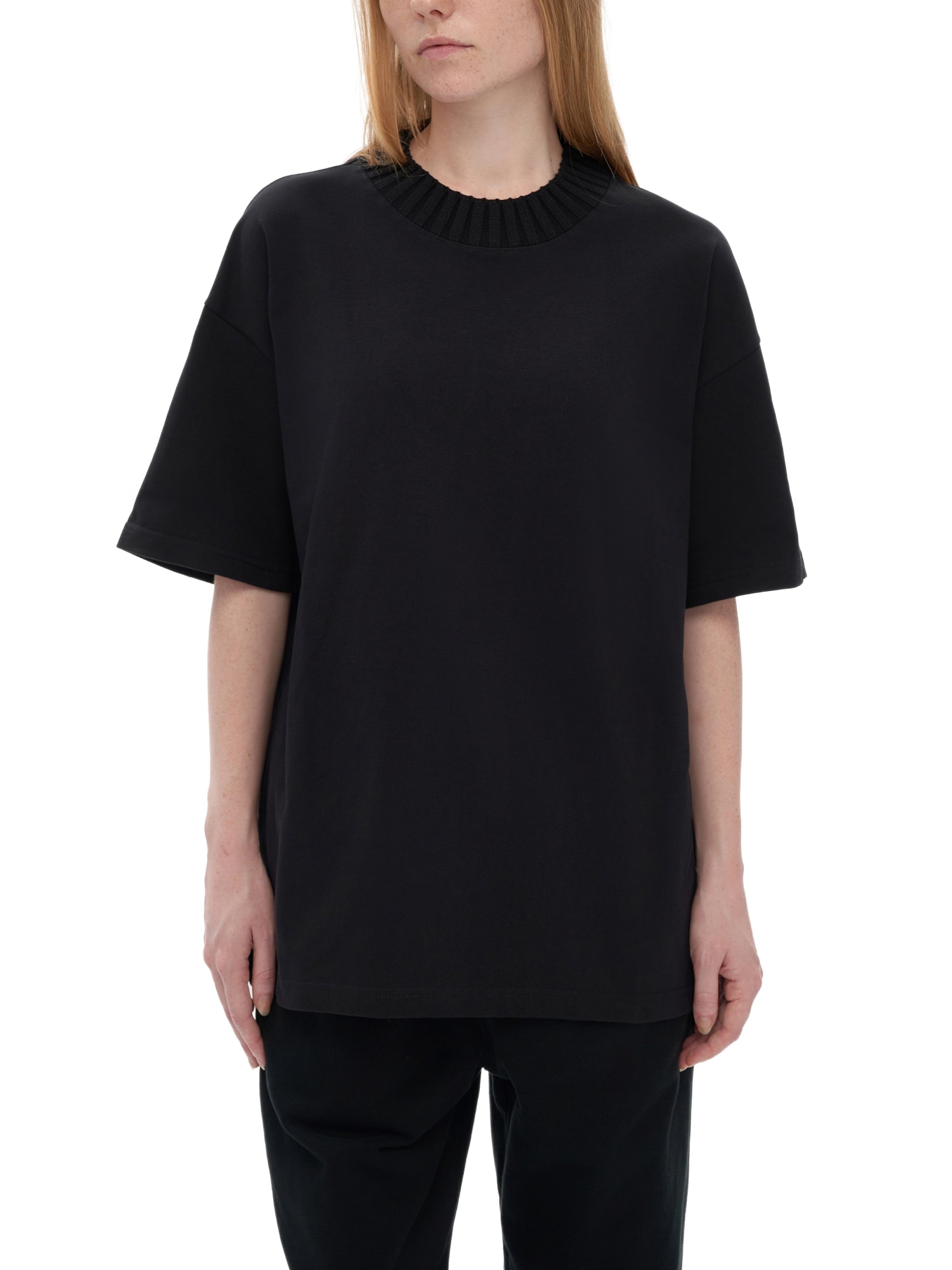 AmaruKhan Hebrews Heavyweight Knitted Round Neck T-Shirt