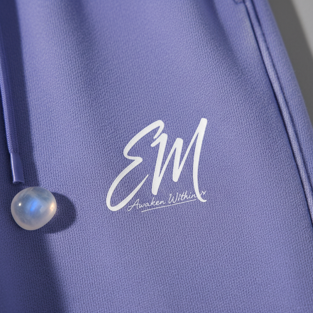Lavender sweats logo macro