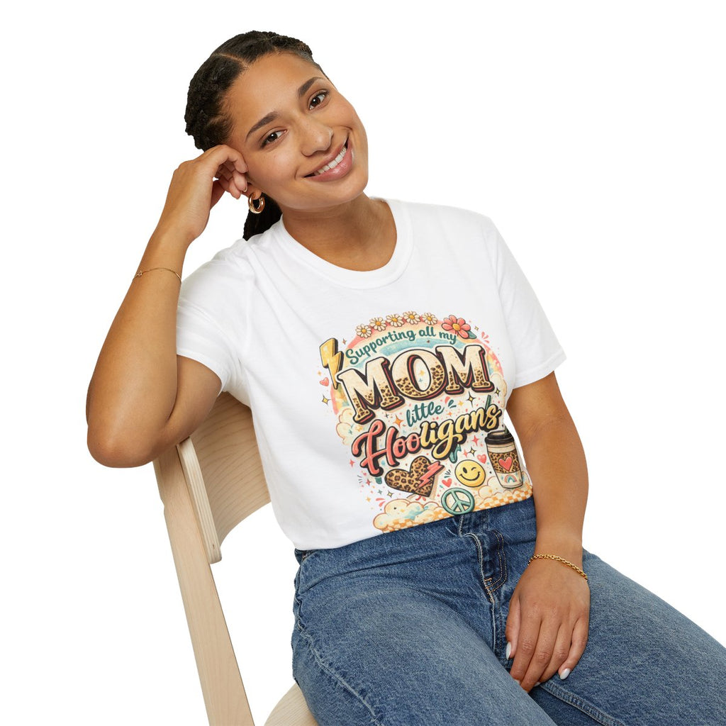 Mom of Little Hooligans T-Shirt – Funny Mom Graphic Tee