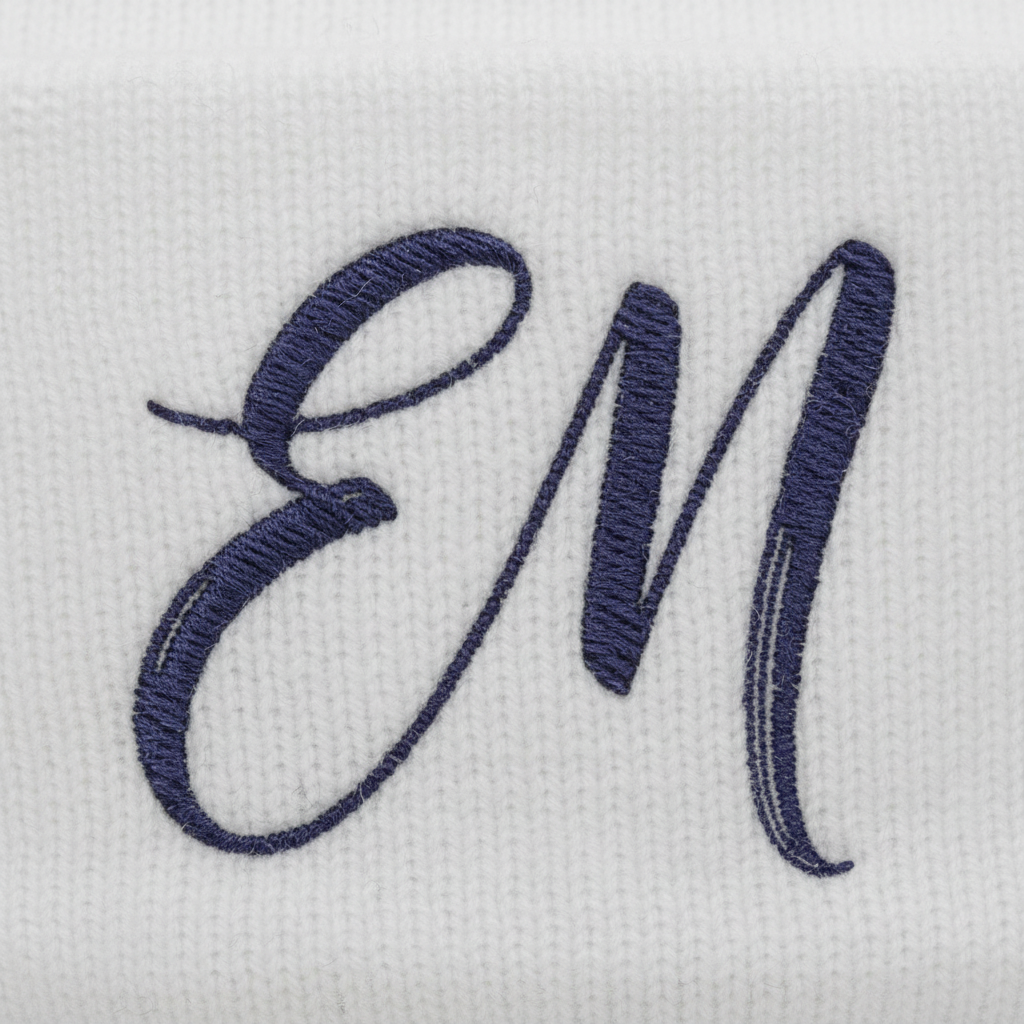 Navy EM embroidery macro