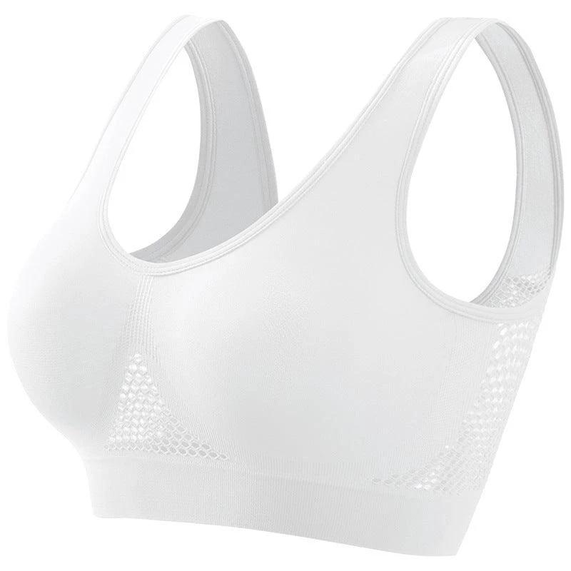 Plus Size Women's Push-Up Sports Bra - Perfect for Running & Yoga