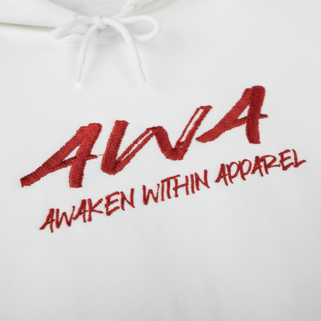 Red AWA embroidery macro
