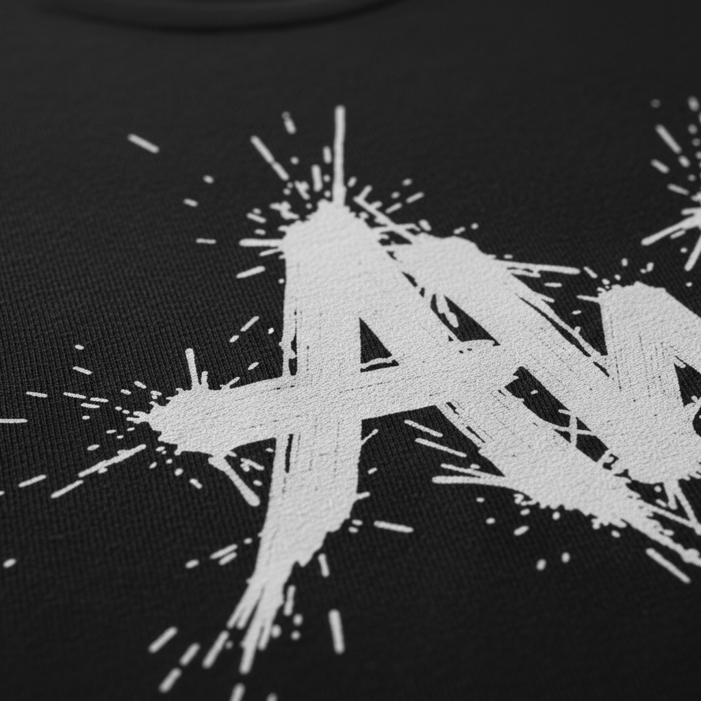 Splatter AW print close-up